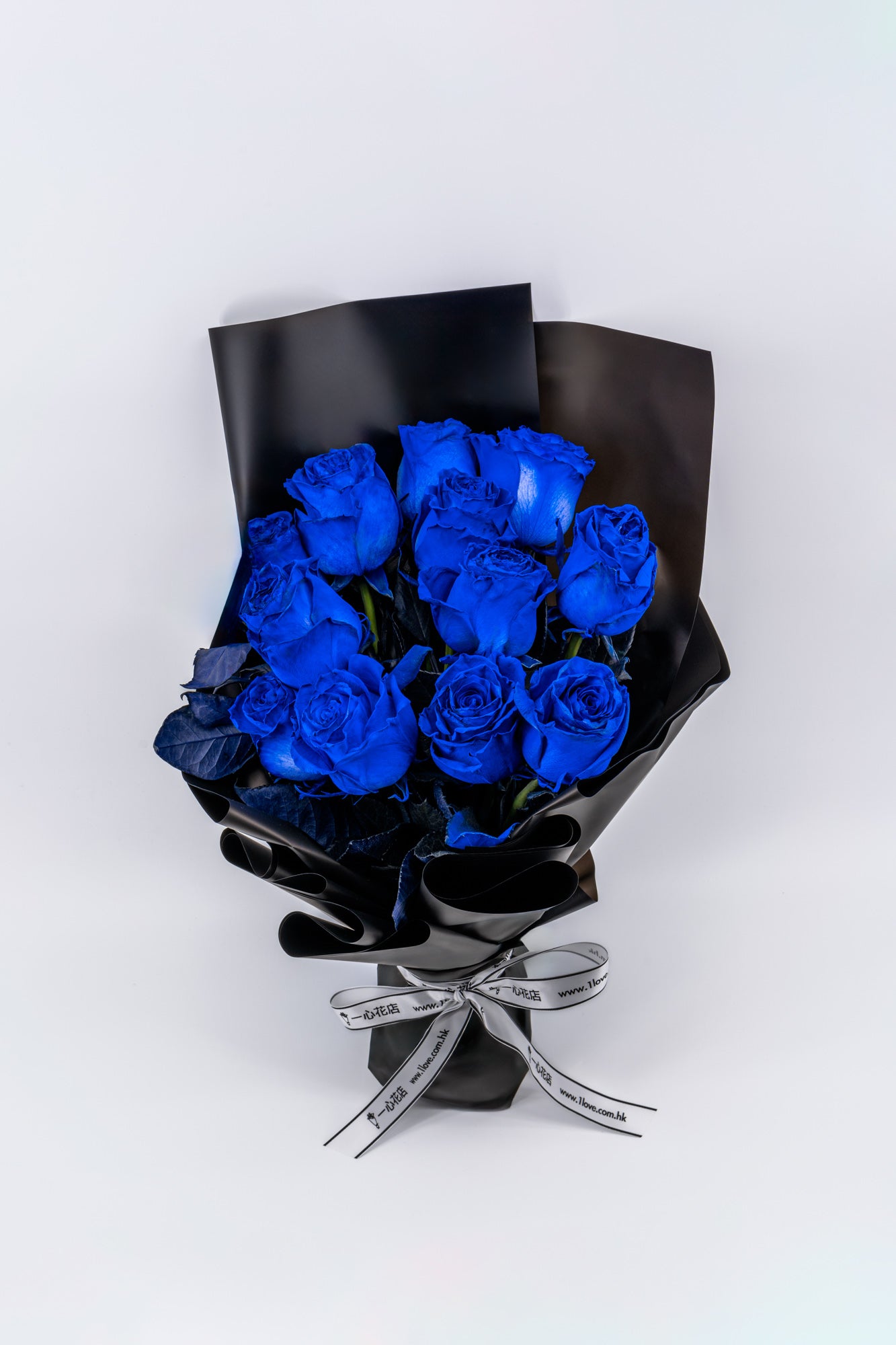 12支玫瑰 (藍色)