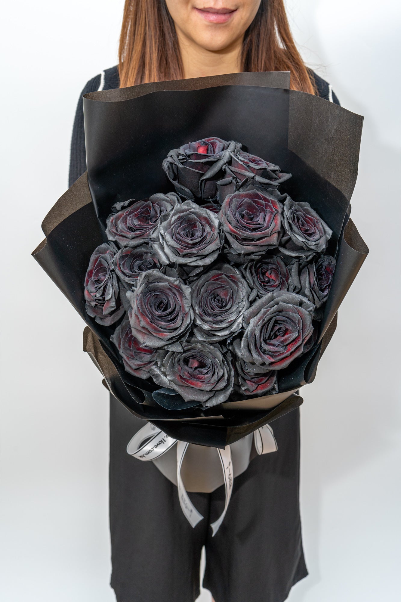 18支玫瑰 (黑色)